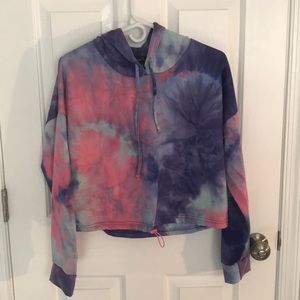 💫 RUE 21 Cropped Sweatshirt ( PINK & PURPLE )